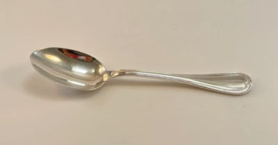 Christofle Malmaison Sterling Silver Oval Soup Dessert Spoon - European Size - Image 1 of 4