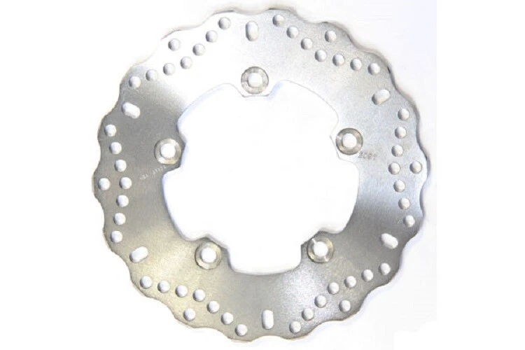 Rotor de freno de acero inoxidable - trasero izquierdo (perfil contorneado) Yamaha YZF R6 05-07 Foto 1 de 1