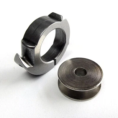 SHUTTLE HOOK & 10 BOBBINS FOR SINGER 29-4 Shoe repairing sewing machine5SfDHzSdj - Image 1 of 4