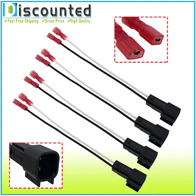 4X Front-Rear Door Speaker Harness Adapters for Ford F-150 F-250/350/450/550/650 - Image 1 of 3