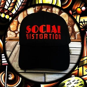 Baseballmütze SOCIAL DISTORTION BESTICKT MIT VERSTELLBAREM RÜCKEN - Bild 1 von 2