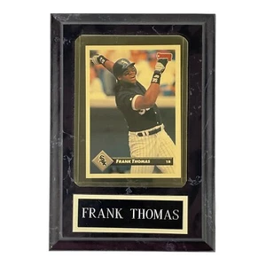 Donrus Serie 1 #7 1992 Frank Thomas Placa 6-1/2" x 4-1/2" Medias Blancas de Chicago - Imagen 1 de 4