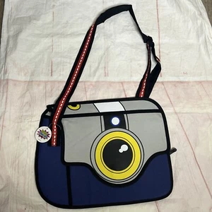 2D Charm Co Toonpacks Cartera Forma de Cámara Bandolera Bolso como Dibujos Animados Nuevo - Imagen 1 de 21
