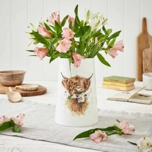 Jarrón chino Wrendale Designs en 4 tamaños o maceta de flores/hierbas de Royal Worcester - Imagen 1 de 12