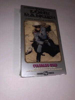 The Lone ranger vhs Colorado gold/ Two for Juan Ringo rhino home video NEW VHS - Image 1 of 4