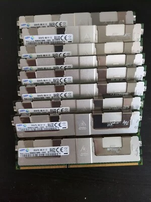 Samsung 32GB 4Rx4 PC3L-10600L Server RAM (9 Pieces)  288 GB Total - Image 1 of 2