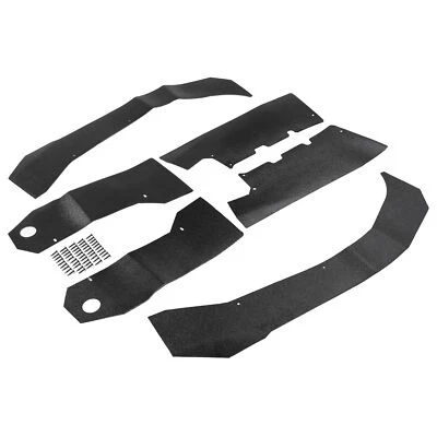 Full Set of 6 Fender Flares Fit 21-24 Yamaha Wolverine RMAX2 1000 Mud Guards Foto 1 de 4