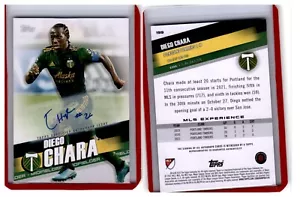 21/22 2022 Topps MLS Auto #199 Diego Chara - Portland Timbers - Foto 1 di 1