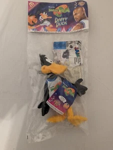 Vintage 1996 Space Jam Daffy Duck. New. Plush Toy Mcdonalds Looney Tunes *Sealed - Picture 1 of 2