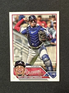 2023 Topps Base 68 William Contreras Atlanta Braves - Picture 1 of 2
