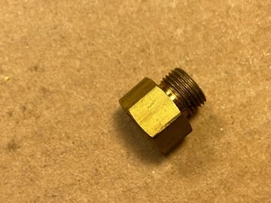 TUERCA DE LATÓN Fisher X-100 para potenciómetro o interruptor parte vintage 1962 (cantidad - Imagen 1 de 6