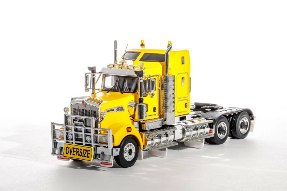 Kenworth T909 Prime Mover грузовик - хром желтый - Drake масштаб 1:50 #Z01434 новый - Изображение 1 из 4