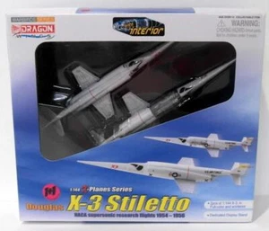 Dragon 1/144 Scale 51035 - Douglas X-3 Stiletto NACA Supersonic Research 1954-56 - Picture 1 of 3
