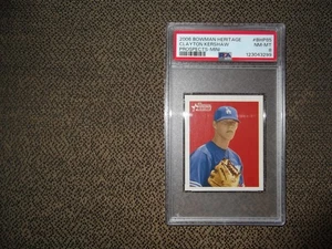 2006 BOWMAN HERITAGE PROSPECTS-MINI CLAYTON KERSHAW RC PSA 8, Rookie! - Picture 1 of 2