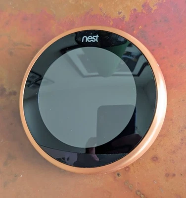 Nest 3rd Generation T3021US Learning Copper Programmable Thermostat - Image 1 of 2
