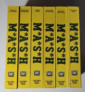 M*A*S*H* VHS 1993 6 Tape Set Columbia House Video Alan Alda Loretta Swit Classic - Picture 1 of 9