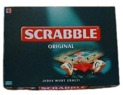 Scrabble Original "Jedes Wort zählt" Mattel 51272 Ausgabe 1995 - Bild 1 von 2