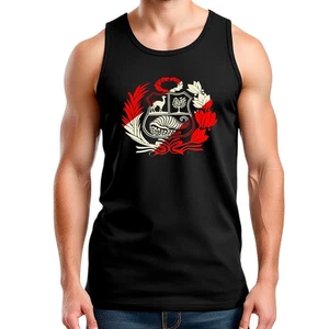 New Coat Of Arms Shield Peruvian Patriotic Men's Sleeveless Tank Top - Picture 1 of 13