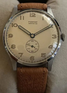 Orologio da polso vintage Pierpont - carica manuale - Cal. FHF 175 - NOS - Foto 1 di 9