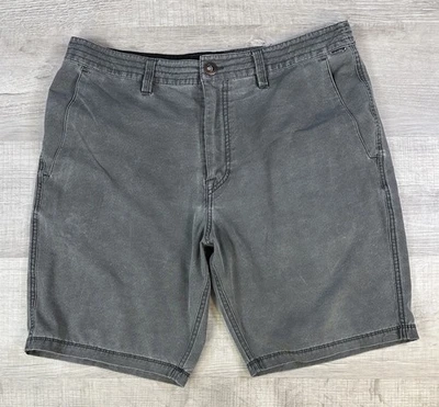 Volcom Surf Turf Shorts Distressed Gray Board Casual Mens 34 (Actual 34X7”) - Image 1 of 4
