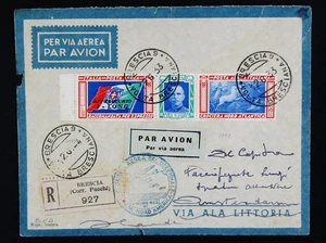 nystamps Italy Early Cover Used €4400 Rare        N21x4856 - Picture 1 of 2