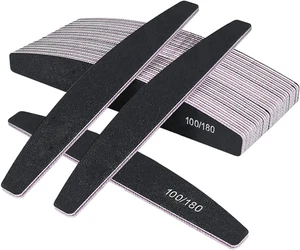 20 Pezzi Lime per Unghie 100/180,Lime per Unghie Professional,Lavaggio Bilateral - Foto 1 di 12