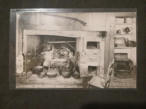 "Kitchen" Rufus Putnam House  Marietta Ohio RPPC - Bild 1 von 2