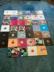 Huge 40 Lot Disco Funk Soul R&B Dance 70’s 80’s Singles LP Record Collection, - Imagen 1 de 18