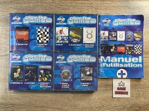 Lot de 10 Jeux PC MCM Play The Games Avec Notice EA Electronic Arts Eidos CD-ROM - Imagen 1 de 7