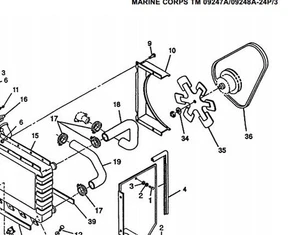 MEP802A - MEP803A Keilriemen 88-20273 3030-01-375-8087 - Bild 1 von 1