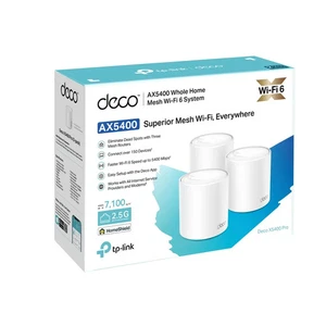 TP-Link - Deco AX5400 Pro Dual-Band Wi-Fi 6 Mesh WLAN System (3er Pack) 2,5Gig - Bild 1 von 3