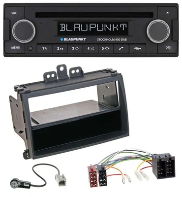 Blaupunkt MP3 Bluetooth DAB CD USB Autoradio für Hyundai i20 08-11 Rubber-Touch - Bild 1 von 4
