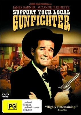 WESTERN MOVIE - Support Your Local Gunfighter DVD James Garner 1971 - FREE POST - image 1 of 3
