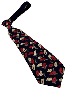 Vintage Ties 1940s SILK Neck Tie Mens Necktie Wide Swing DAMON Rockabilly 55X4" - Picture 1 of 8