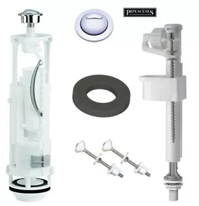 Twyford Option Cistern Kit Dual Flush Valve Syphon & Inlet Toilet Cistern Flush - Picture 1 of 4