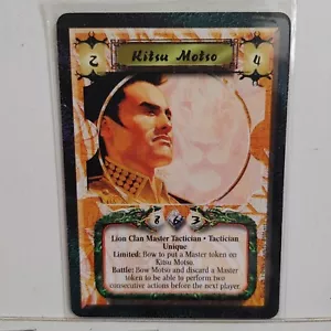 KITSU MOTSO -- 5 ANILLOS LEYENDA -- SHADOWLANDS -- CASI NUEVO - Imagen 1 de 1
