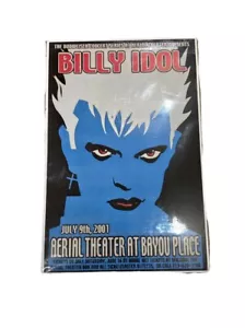 Poster concerto BILLY IDOL 2001 volantino lobby edizione non firmata dimensioni 10 x 15 pollici - Foto 1 di 1