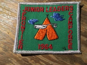 1964 Junior Leaders Frontier Camporee Patch BSA - Bild 1 von 2