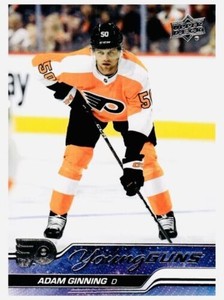 Adam Ginning #243 Young Guns 2023-24 Upper Deck Series 1