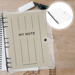 Notebook Cover Plastic Notebook Shell Clear Notebook Shell Plastic B5 Binder - Picture 1 of 12