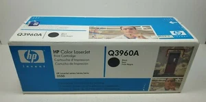 HP 122A Q3960A BLACK TONER CARTRIDGES 2550 2820 2840 NEW OEM  - Picture 1 of 4