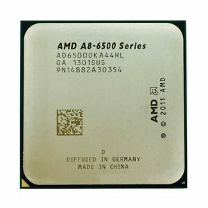 AMD A8-6500 CPU Quad core 4M 3.5 GHz AD6500OKA44HL 65W Socket FM2 Processor