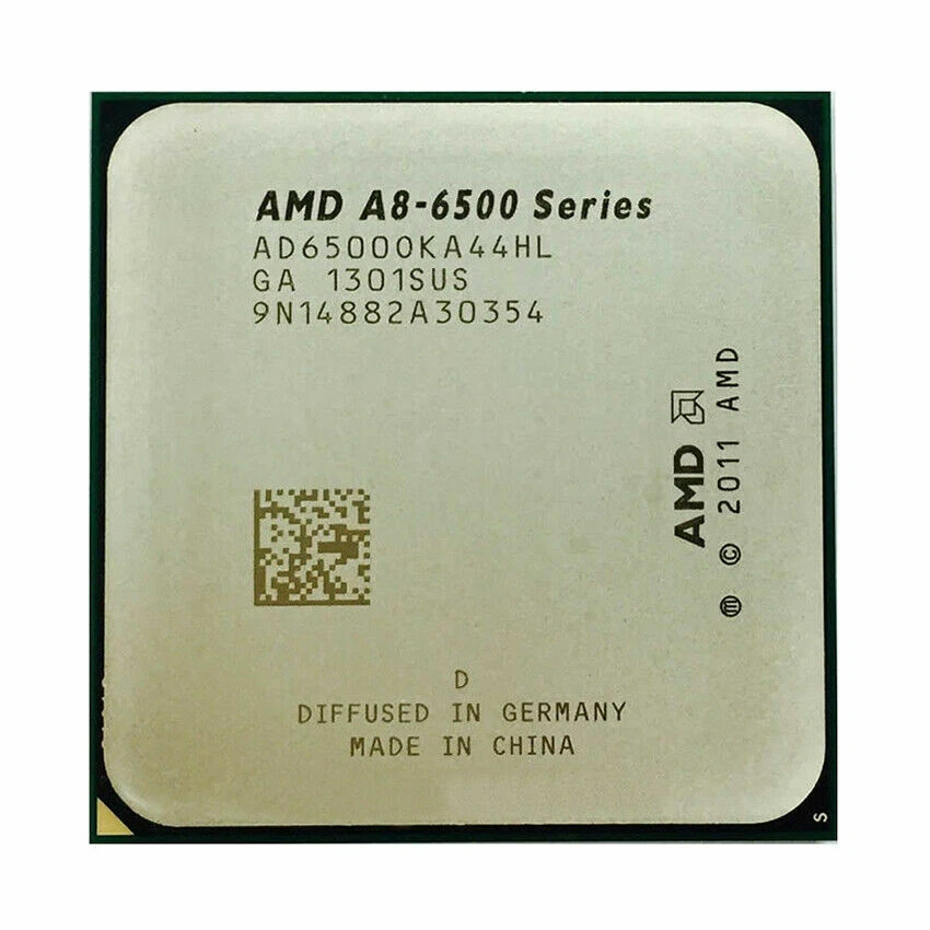 AMD A8-6500 CPU Quad core 4M 3.5 GHz AD6500OKA44HL 65W Socket FM2 Processor - Image 1 of 1