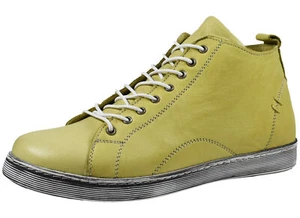 Andrea Conti Botín De Mujer De Cuero High Top Con Cremallera 0348734 - Imagen 1 de 19