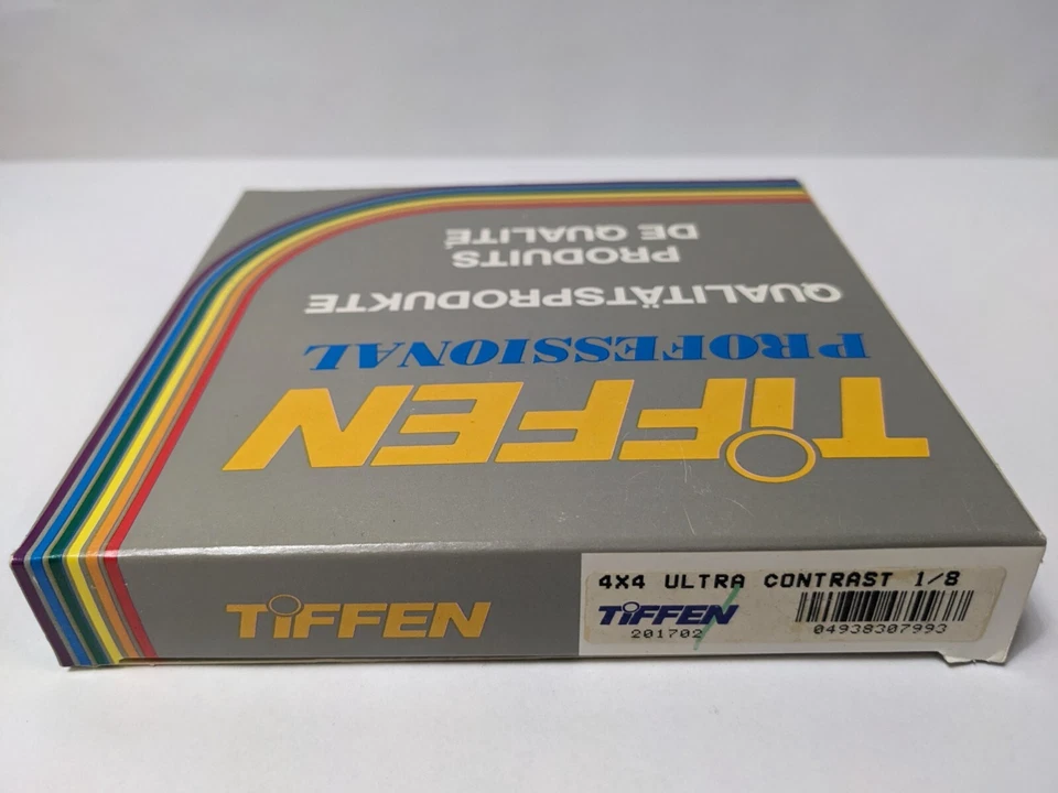 Tiffen 4x4" Ultra Contrast 1/8 Glass Filter - Image 1 of 3