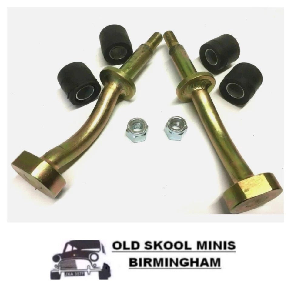 CLASSIC MINI LOWER ARM SUSPENSION CROSS PIN KIT INC. NUTS & RUBBER BUSHES 5W1 - Image 1 of 1