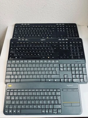 4x Logitech Tastatur K520 + K235 + K400 DEFEKT Keyboard USB - Bild 1 von 4