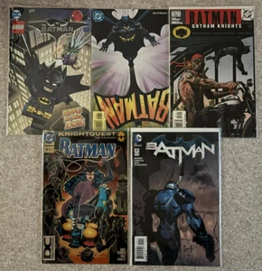 DC Comics: Batman Comic Book Lot Of 5- Mixed Lot - Picture 1 of 1