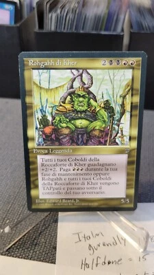 mtg ROHGAHH OF KHER KEEP Italian Legends NM Reserve List - Image 1 of 4