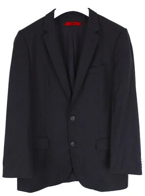 Hugo Boss Aiko / Heise Blazer Hombre US 42R Botonadura Sencilla Hombre Azul - Imagen 1 de 4